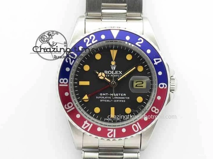 MiroTime 0519 BestValue GMT-Master Vintage 1675 SS BP Best Edition Blue Red Bezel A 3752